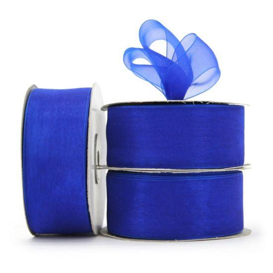 Organza Ribbon Roll - Royal Blue